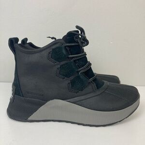 Sorel‎ Out N About III Classic Waterproof Leather Boot Black Grill US 5 EUR 36